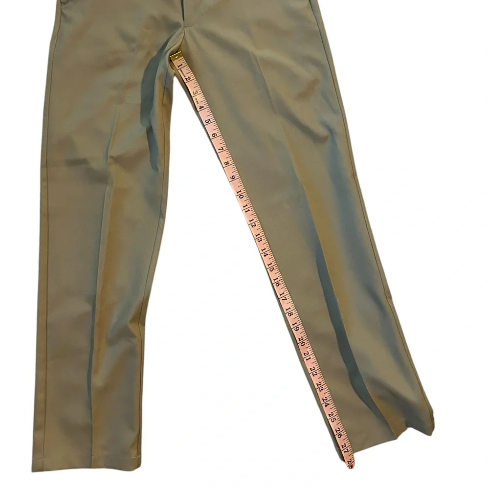 Haggar Boys’ Cool 18 Pro Regular Fit Dark Tan Dress Pants 16